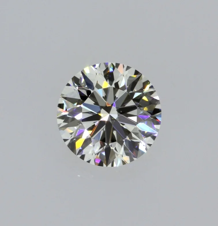0.74ct. IVS1 Solasfera® Round Diamond — David S. Diamonds